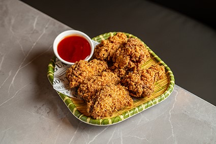 Pollo frito al estilo japones Yakimanzi