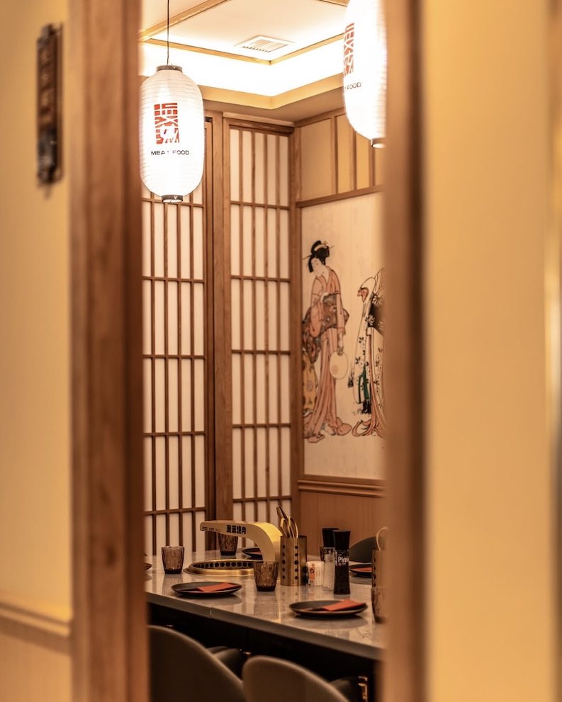 Restaurante japonés en Madrid con salas privadas para eventos de empresa.