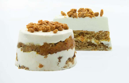 Carrot Cake en restaurante con barbacoa japonesa en Madrid.